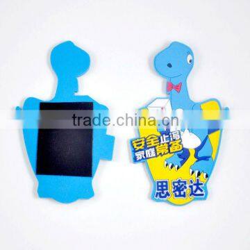 cute cartoon tortoise design 3d custom pvc fridge magnet