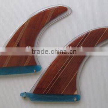 Colorful Design Swim Fins Surf Fins/wood Surfboard Fin