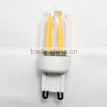 Jiaxing LED G9 filament bulb TUV CE approved replace halogen G9 small bulb