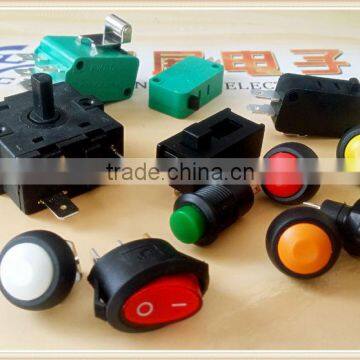 Micro push button switch/ zippy micro switch RV-16-1C5/ Honeywell micro switch V15T16-CZ100