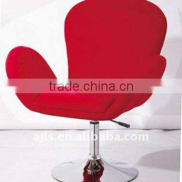 LS-1209 red fabric bar stools