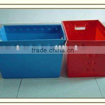 Fashion design corrugated plastic mail tote