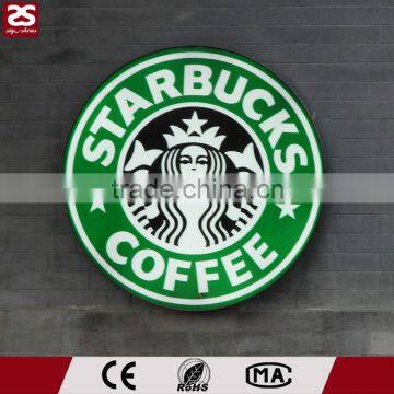 LED Acrylic Double Sides Round Vacuum Formed Display Light Box for Chain Shop photo-4