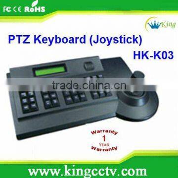 High quality PTZ Controller Keyboard HK-K03 3D RS485 connector 1219M distance