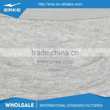 ERKE Wholesale Round Neck Blank Gray Blue Black 100%cotton Mens t Shirt photo-6