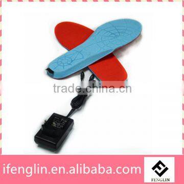 remote control battery powered heated insole foot warmer