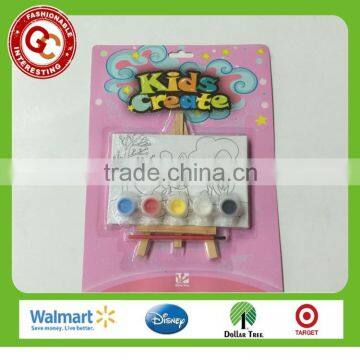 best price fashion canvas oil painting set for kids
