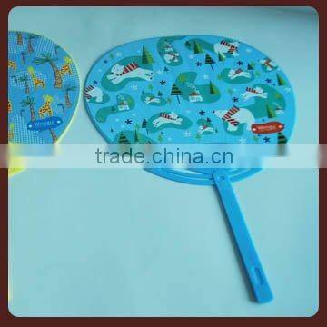 2015 New Design making plastic big hand fans