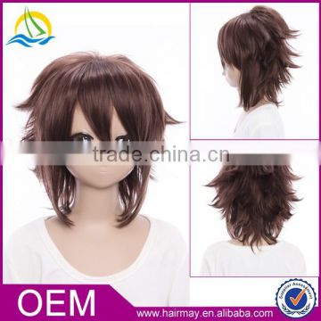 High quality cosplay Hakuouki Okita Souji synthetic wig