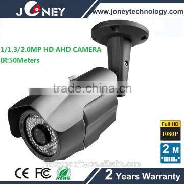 Waterproof Bullet CCTV AHD Camera 1080P with Varifocal 2.8-12mm (2M Pixels) lens