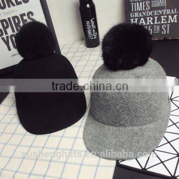 100% WOOL BASEBALL CAP