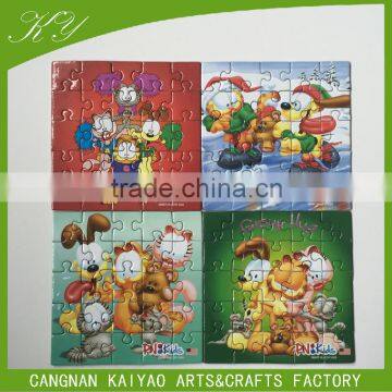 Factory OEM promotional Custom Paper Jigsaw Puzzle For Children Toy