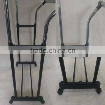 Double Pole Crook Metal Material Stackable Cloth Rack photo-3