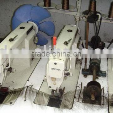 Three Heads Weft Machine / wefted hair / hair weaving