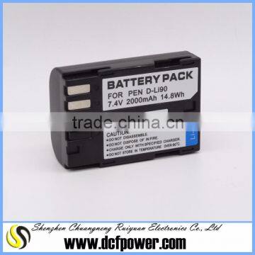NEW Long Working Life Rechargeable Li-ion Camera Battery D-LI90 LI90 for Penta 645D 645Z K-1 K52s K7 K7D photo-3