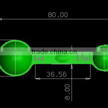 Wholesale Plastic Measuring Powder Spoon Plastic Measuring Spoon