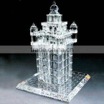 2016 New product Europe style great crystal building model