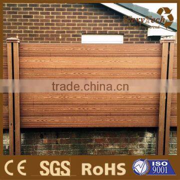 morden composite wood wpc fence gate design