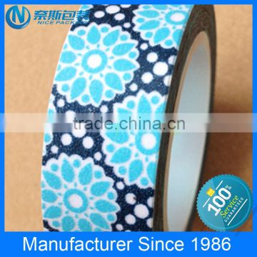 Hot selling printed washi tape for masking and decoration