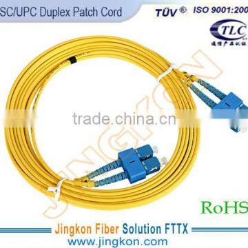 SC/UPC Duplex Optical Fiber Jumper