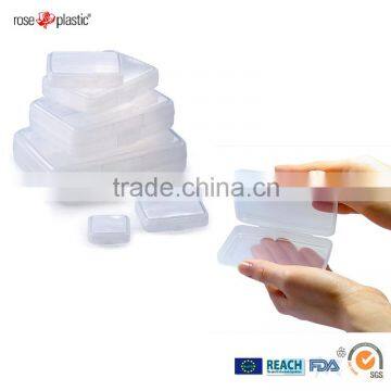 PP transparent PVC clear PE colored labelling and printing plastic armature packaging box Consumer Box CB