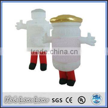 Promotion Bottle Advertising Inflatable Moving Cartoon