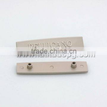 CR-ML00024 Sewing Style Metal Hardware Metal Leather Label for Bag photo-5