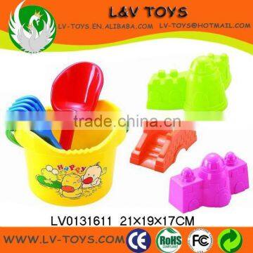 LV0131611 Summer toys plastic bucket beach toys wholesale