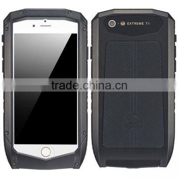 2016 Best New Metal Case for iPhone 6 6S Dustproof Dropproof Casing Black