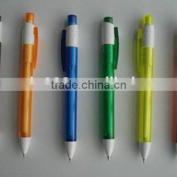 EU standards assorted color plastic ballpoint pen with brands