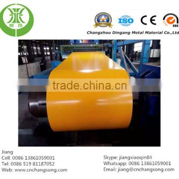 2016 Best selling products prepainted/color coated steel coil