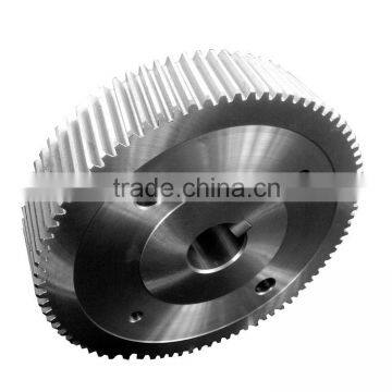 Speed transmission steel welding gear coupling