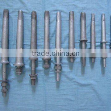 spindles used with pin type insulator