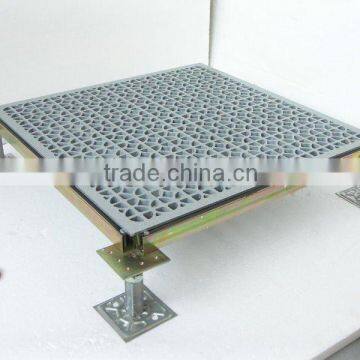 Aluminium Grating Panel Riased Floor(55% Air Ratio)