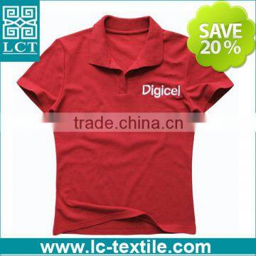 LCTN1781solid color fitness red new model t shirt for women