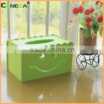 New Arrival Wholesale WPC Material Funny Tissue Box Home Decoration Tissue Box Cover photo-5