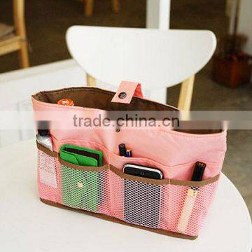 Travel Toiletry Cosmetic Bag Sets, 2013 Shenzhen Insert Purse Cosmetic Storage Organizer Handbag