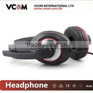 Super Bass Stereo Headphones for PC with Microphone and Volume Control