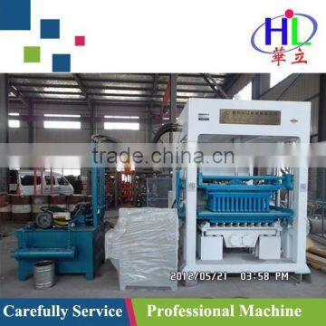 QT4-15B Hydraulic Adobe Paving Block Making Machine With PLC Control Cabinet Price