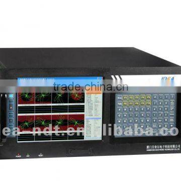 eddy current flaw detector for drill pipes and tubing