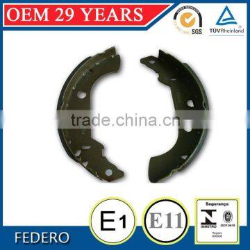 best quality semi metallic truck brake shoes