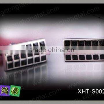 High Quality Onyx Art Cufflinks for Christmas Gift photo-1