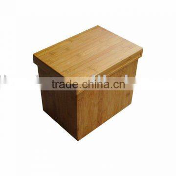 Bamboo Disposable Storage Box With Lid