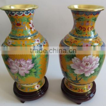 cloisonne inner copper printed chinese vases