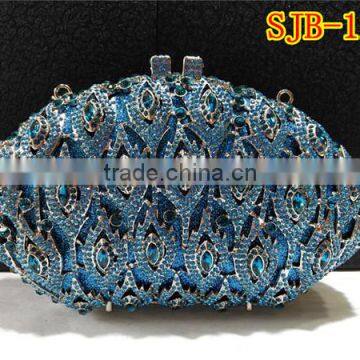 High class crystal handbag with rhinestone making so charming for evening party with fast shipping