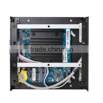 Realan HTPC Windows Linux Kodi 4K HD Haswell Fanless Cheap Mini pc With Quad Core Processor 12V 5A Power photo-4