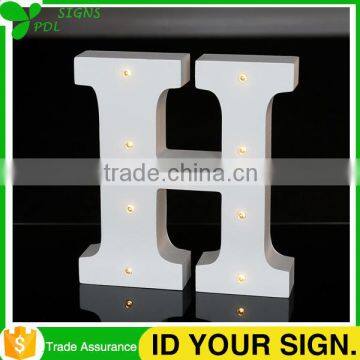 Led Lighting Marquee Sign Letter Wooden Alphabet Letters photo-3