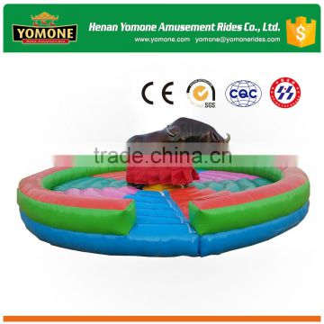 hot sale mechanical inflatable bull fight rides for kiddie on sale