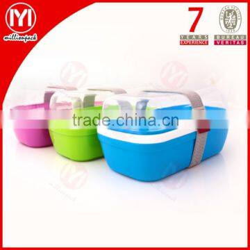 Tritan High quality Plastic Lunch/bento Box with Dividers