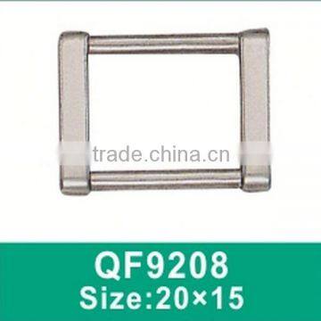 QF9208 silver color zinc alloy metal buckle for bag accessory